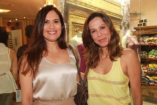 Ana Claudia Spinola e Eugenia Vasconcelos