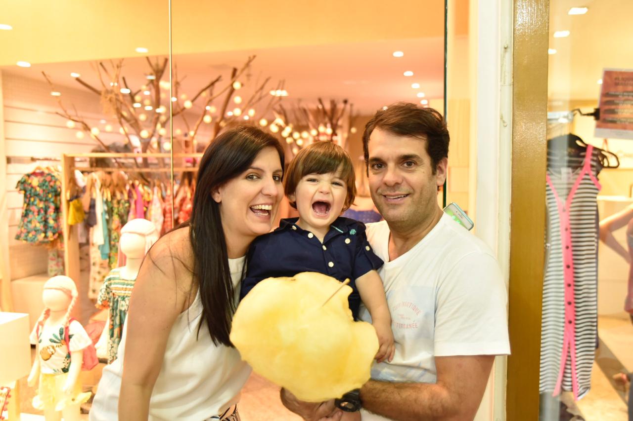 Verena Dantas, Junior e Guilherme Dantas        