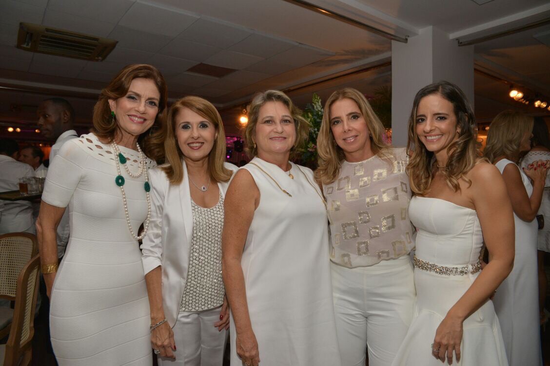  Cristina Calumby, Rosário Magalhães, Angelica Munford, Eliane Carvalho e Sandy Najar          