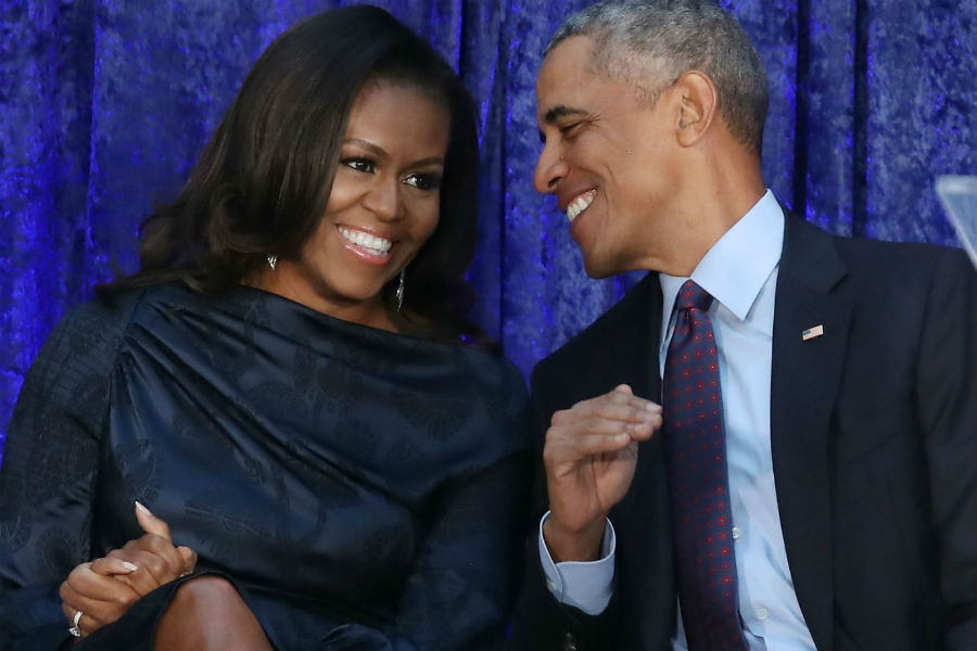 Barak Obama e Michele vão lançar podcasts em parceria com o Spotfy