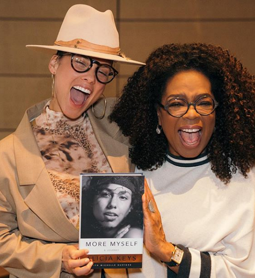 Alicia Keys e Oprah Winfrey preparam livro em parceria