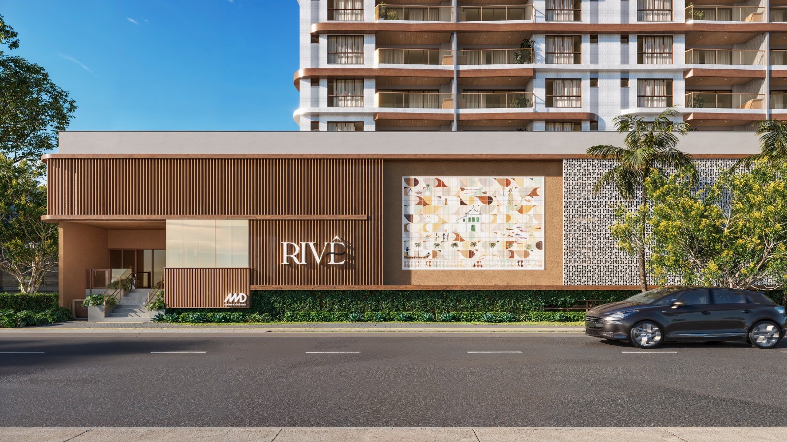 Moura Dubeux revela lançamento de empreendimento no Rio Vermelho com arte na fachada e nome em homenagem ao bairro