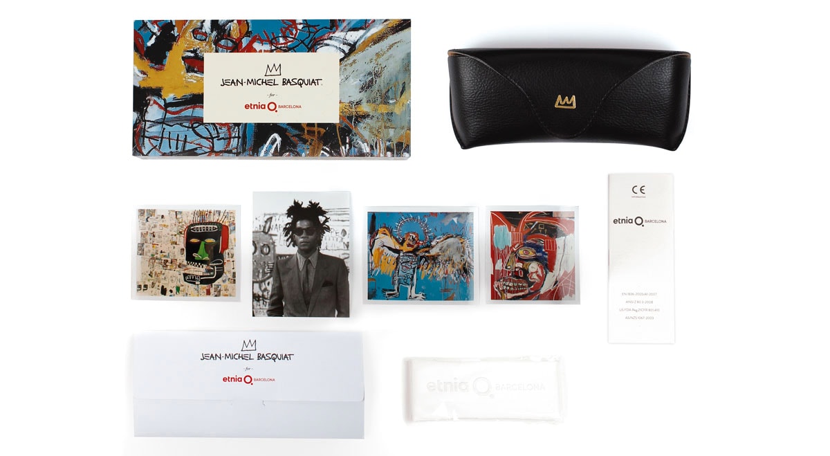 Coleção de óculos inspirada em Basquiat chega ao Brasil 