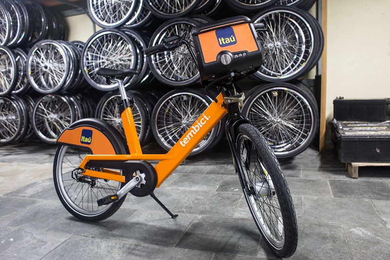 O sistema de compartilhamento de bikes do Itaú está em processo de mudança