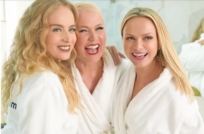  Xuxa, Angélica e Eliana juntas em campanha de beleza. Vem saber!