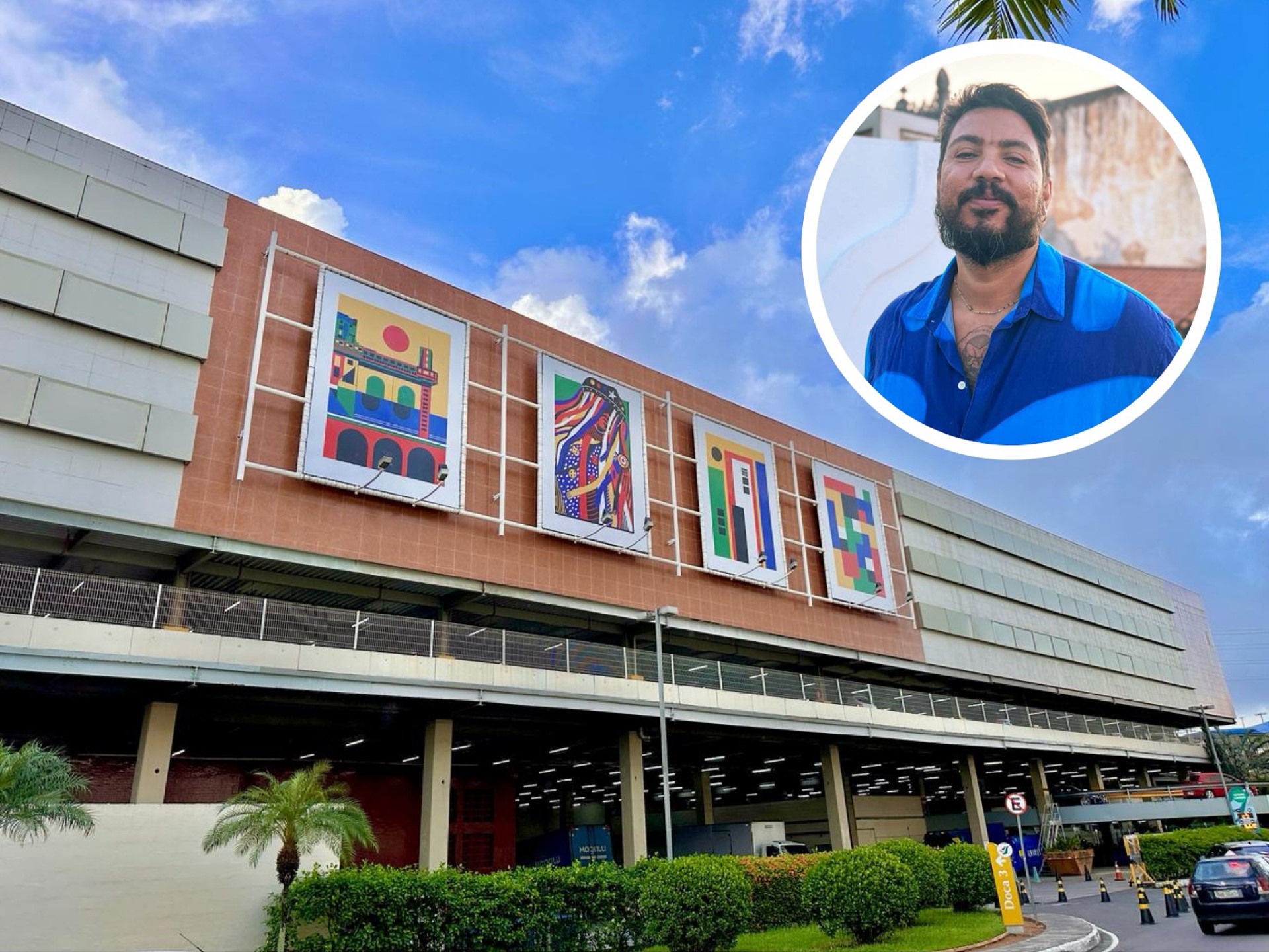 Salvador Shopping instala novos painéis para celebrar os 475 anos da capital baiana