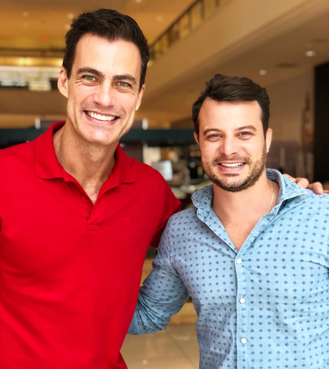 Fritz Paixão tem encontro de negócios com Carlos Casagrande, em Miami
