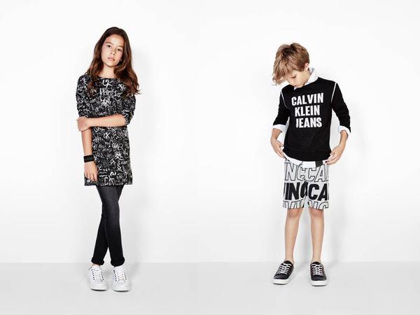Calvin Klein Kids apresenta sua nova coleção
