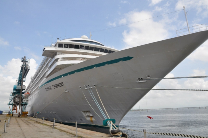 Navio da Crystal Cruises chega a Salvador na próxima semana