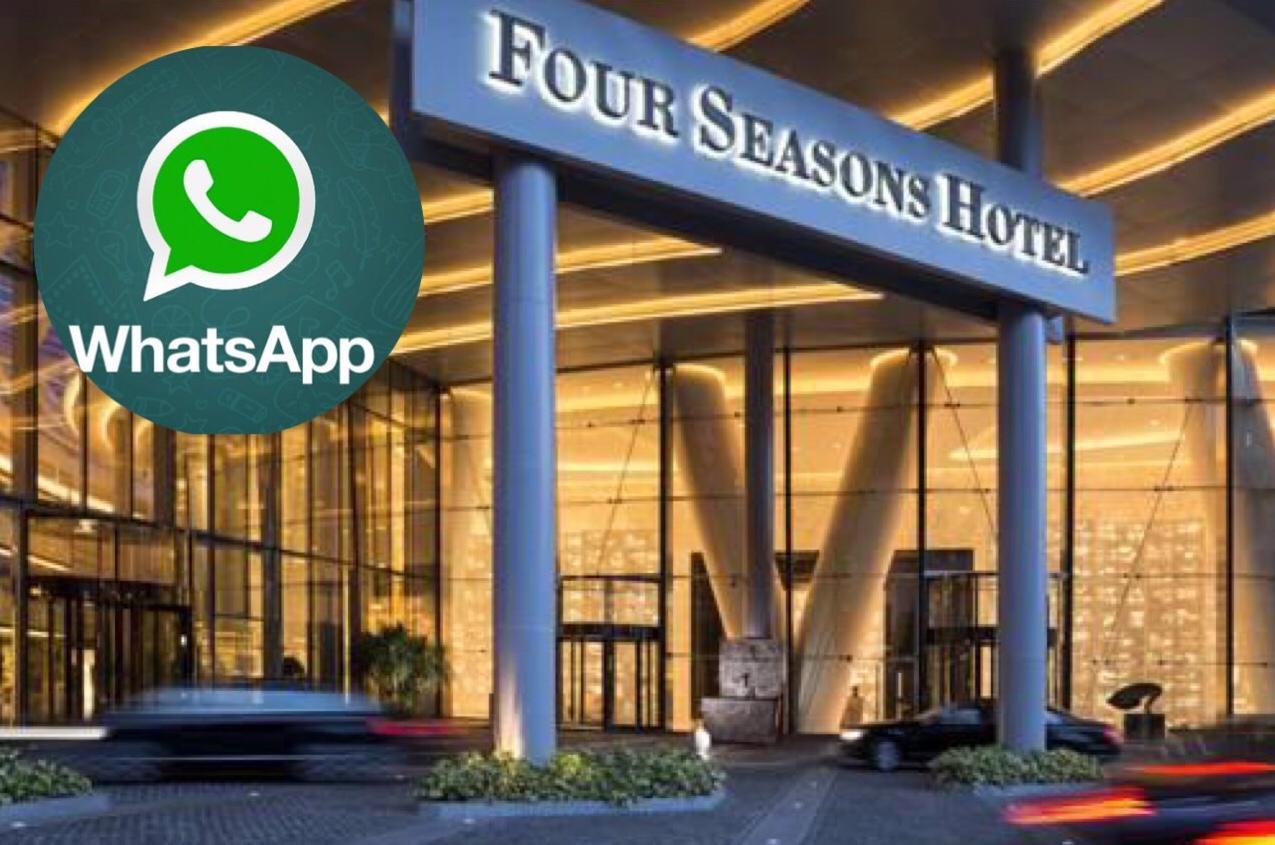 Four Seasons passa a utilizar o WhatsApp para atender seus hóspedes