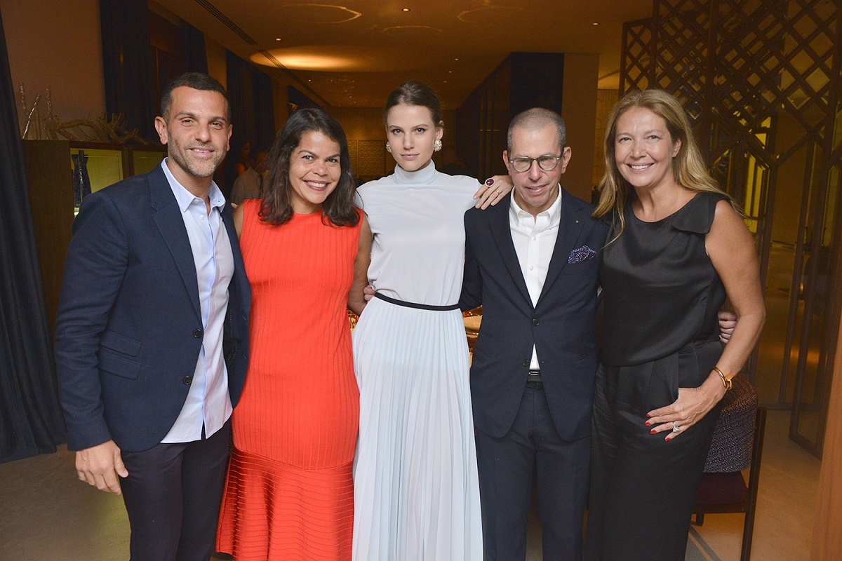 Daniela Falcão e Alexandre Birman armaram jantar em torno do CEO da Condé Nast International