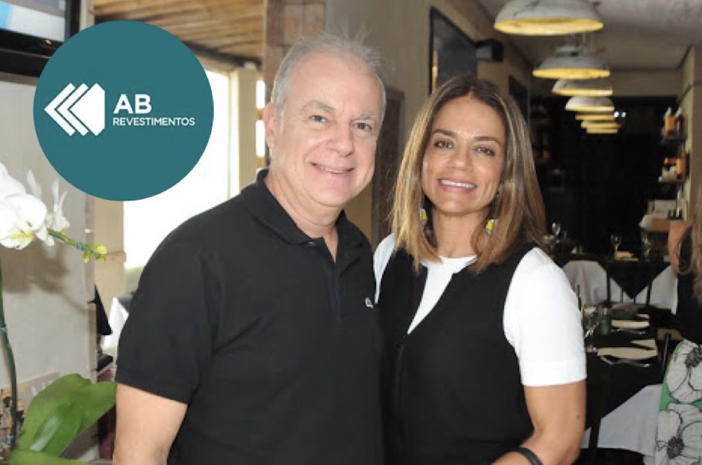 Paulo e Roberta Coelho armam almoço para apresentar a nova AB Revestimentos