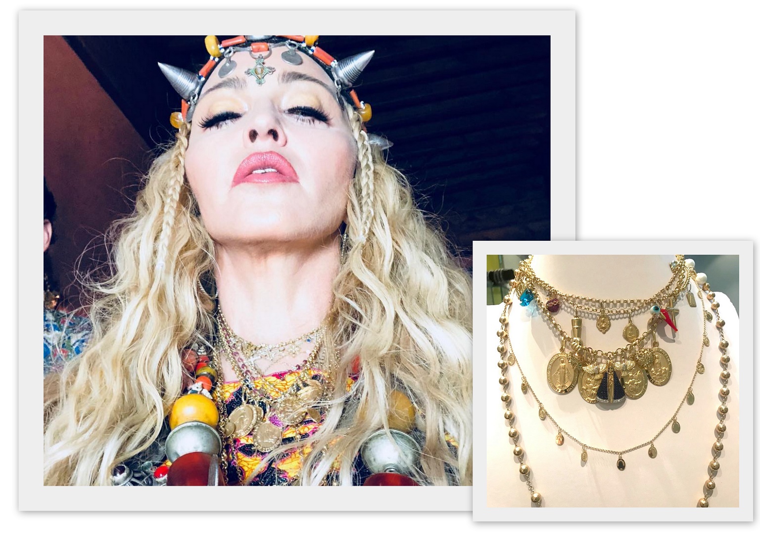 Madonna elege joias de Carlos Rodeiro para usar na comemoração do seu aniversário 