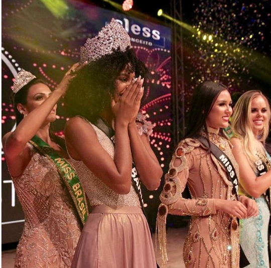 Baiana Adryelhe Peixoto é a nova Miss Brasil