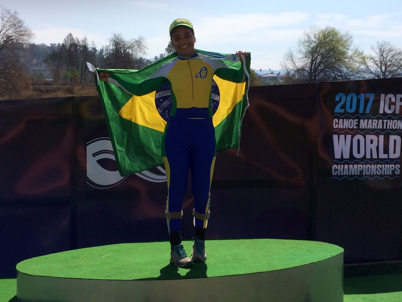 Nayara Falcão conquista medalha de ouro na África do Sul 