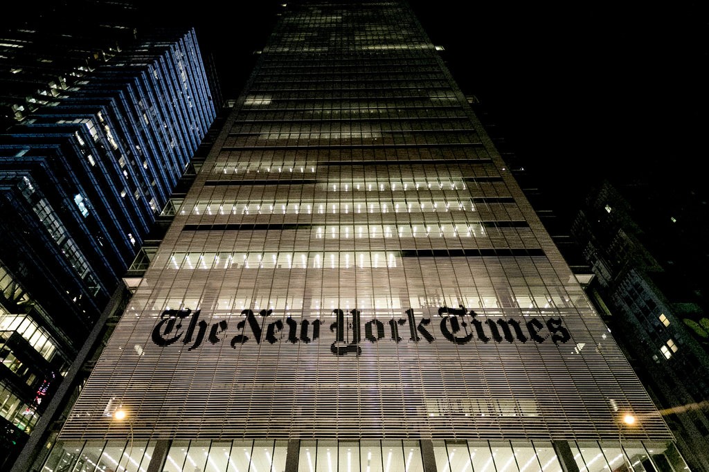 New York Times anuncia crescimento na versão digital