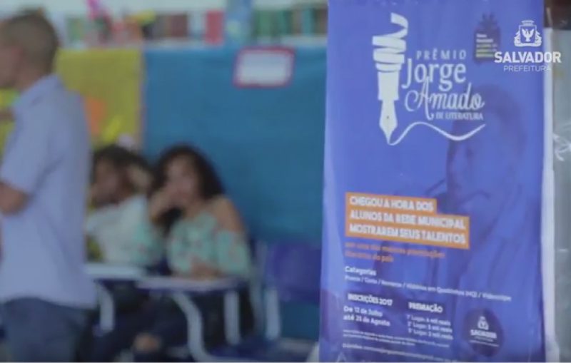 Prêmio Jorge Amado inicia inscrições em Salvador