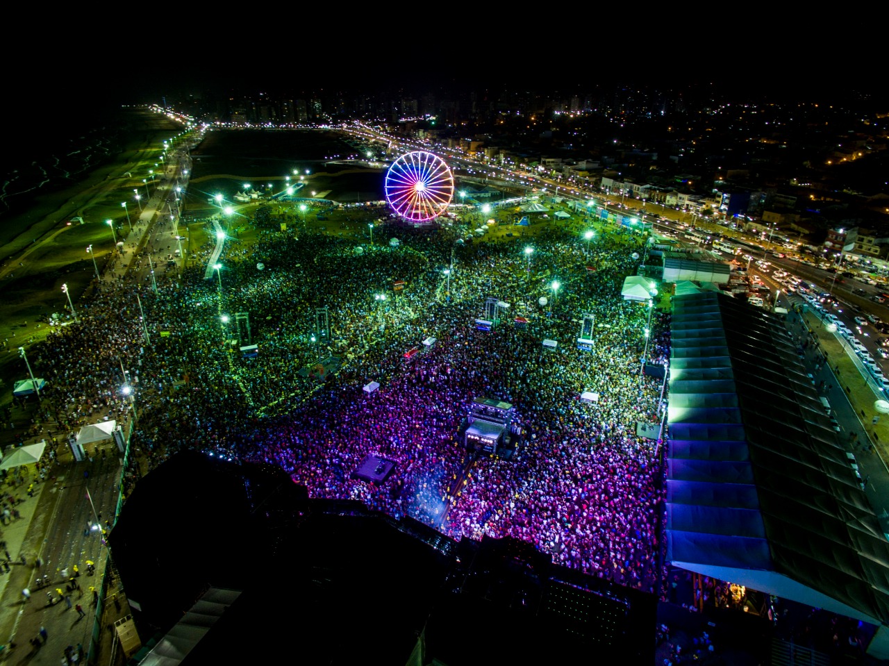Primeira noite do Festival Virada Salvador reúne 250 mil pessoas