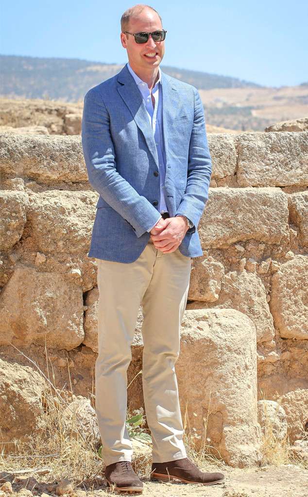 Príncipe William visita a Jordânia
