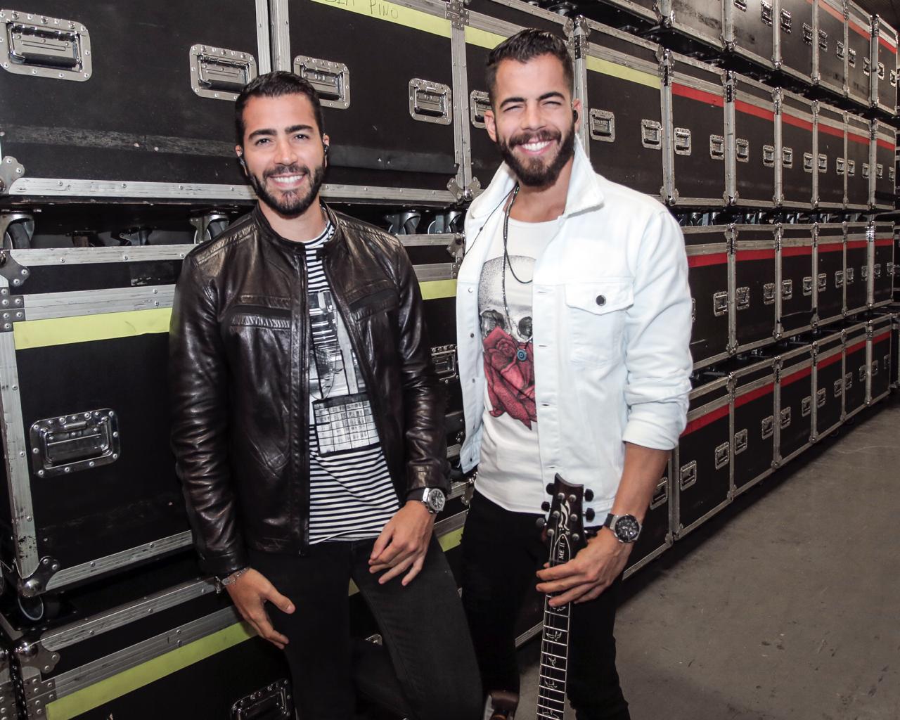 Rafa e Pipo Marques gravaram participação no "Só Toca Top"