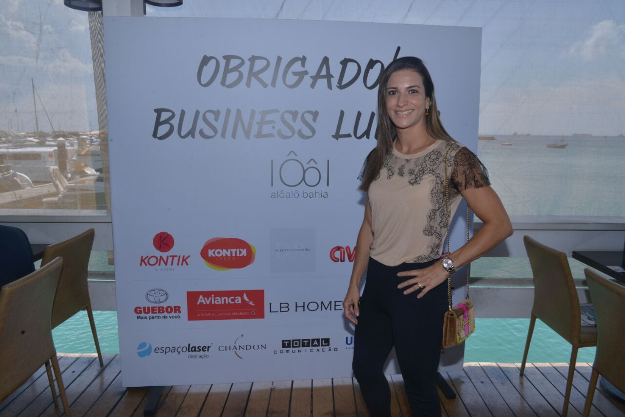 Almoço de negócio do Alô Alô Bahia fortalece network, ressalta Roberta Roma 