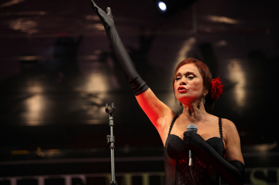 Tânia Alves apresenta show romântico no Café Teatro Rubi