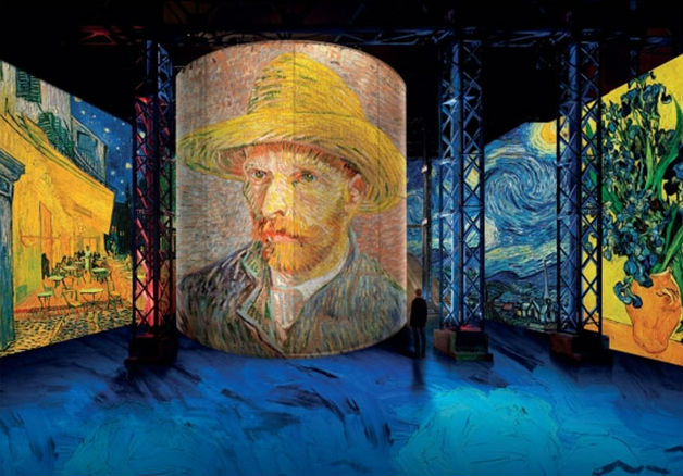 Obra de Van Gogh é destaque no L’Atelier des Lumières, em Paris