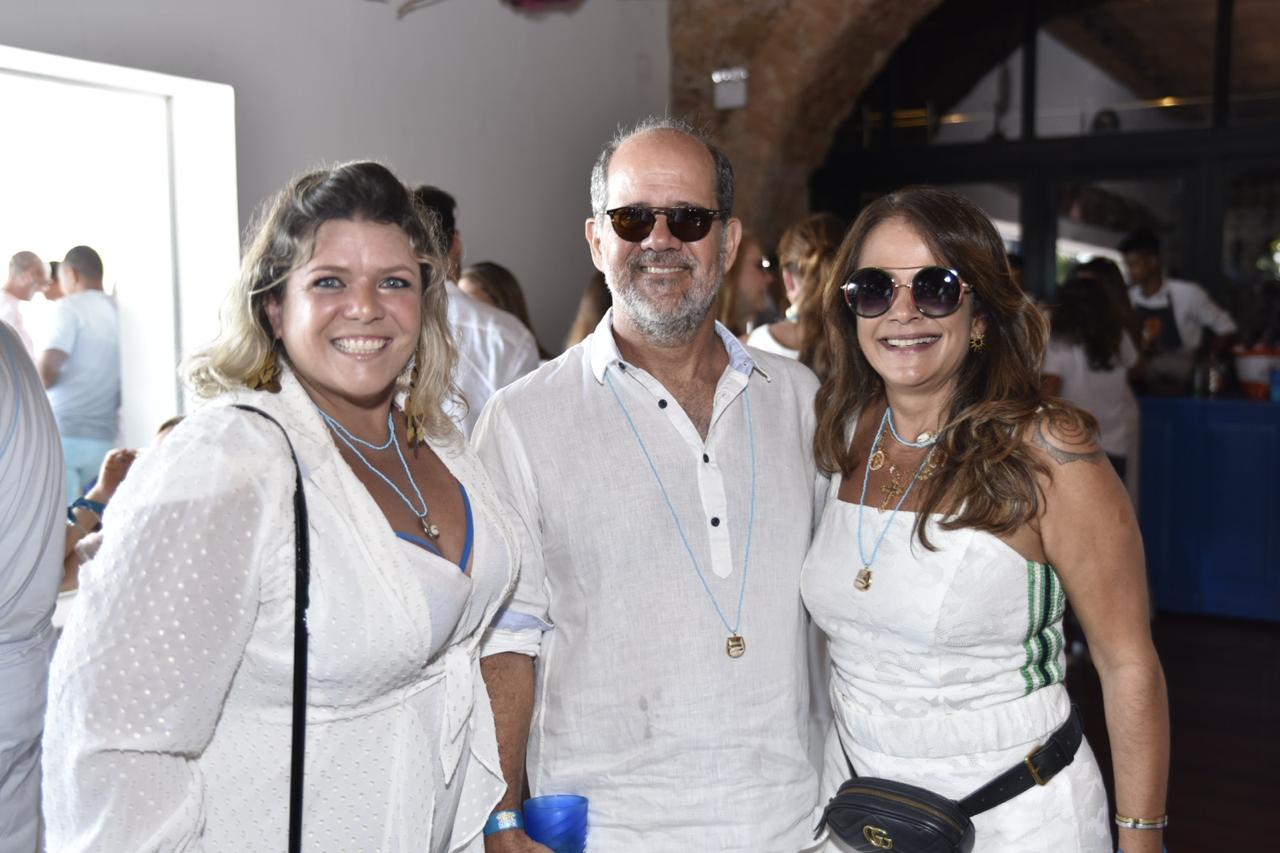 Giselle Martos, Ronaldo Peleteiro e Magali Santana              