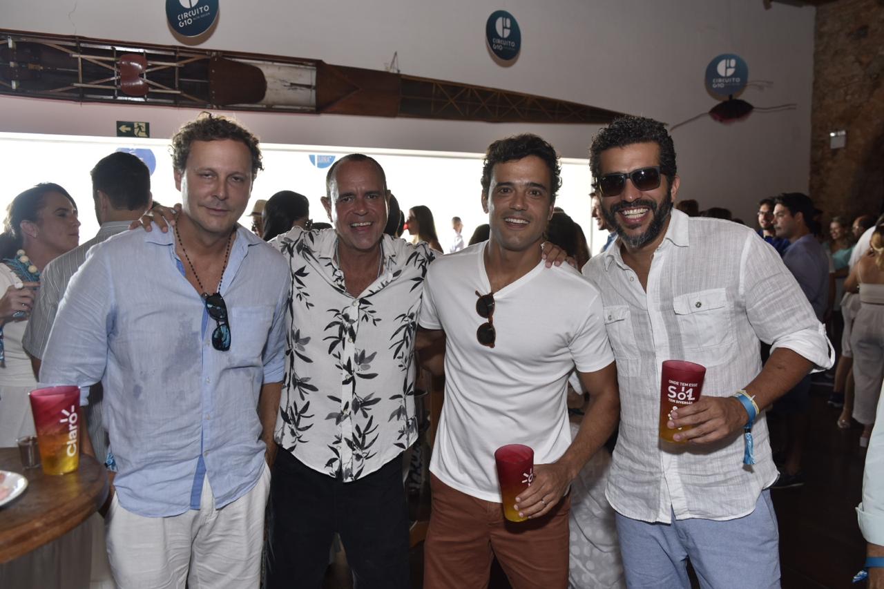 Antonio Medrado, Leonardo Silva, Guido Ramos e Everton Rene                            