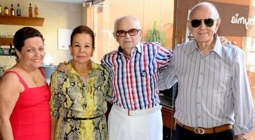 Kissinha, Maria Helena, Benedito e Felix Mendonça