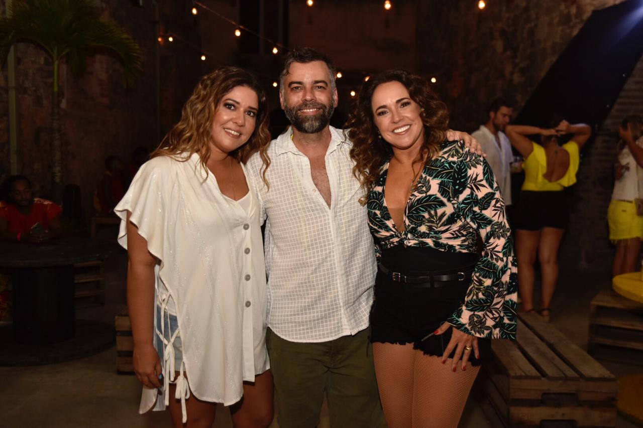 Malu Verçosa, Pedro Tourinho e Daniela Mercury      