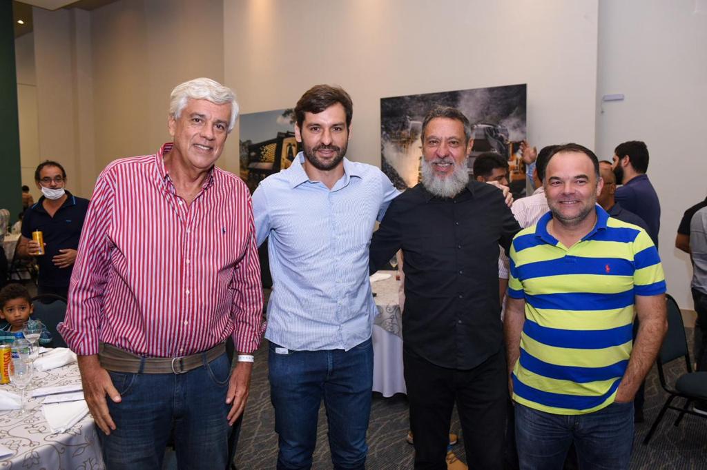 Fernando Rudge, Guilherme Elias, Luiz Carlos Elias e Leandro Lamonica                      
