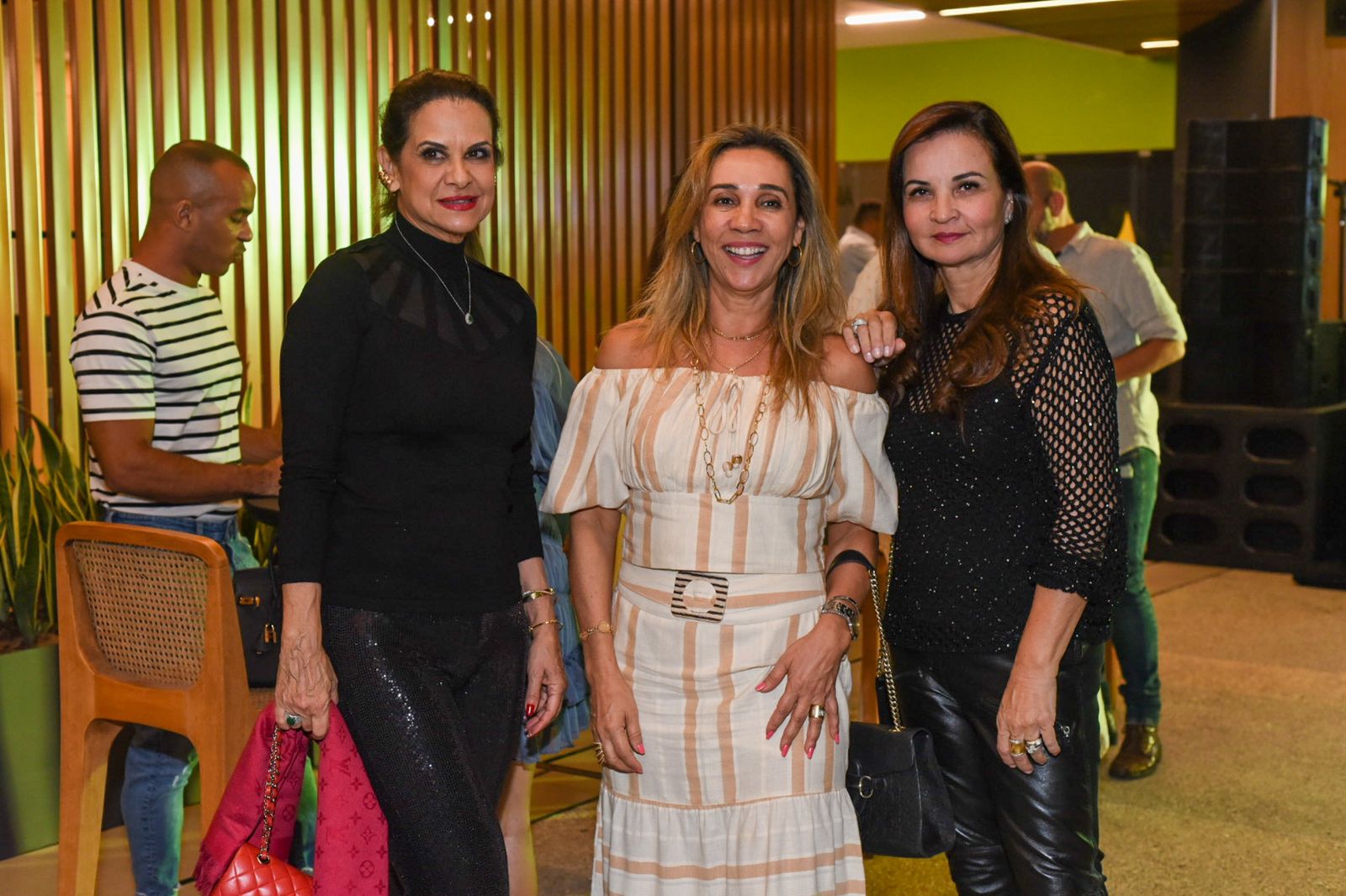 Sandra Maciel, Lila Moraes e Heliane de Souza              