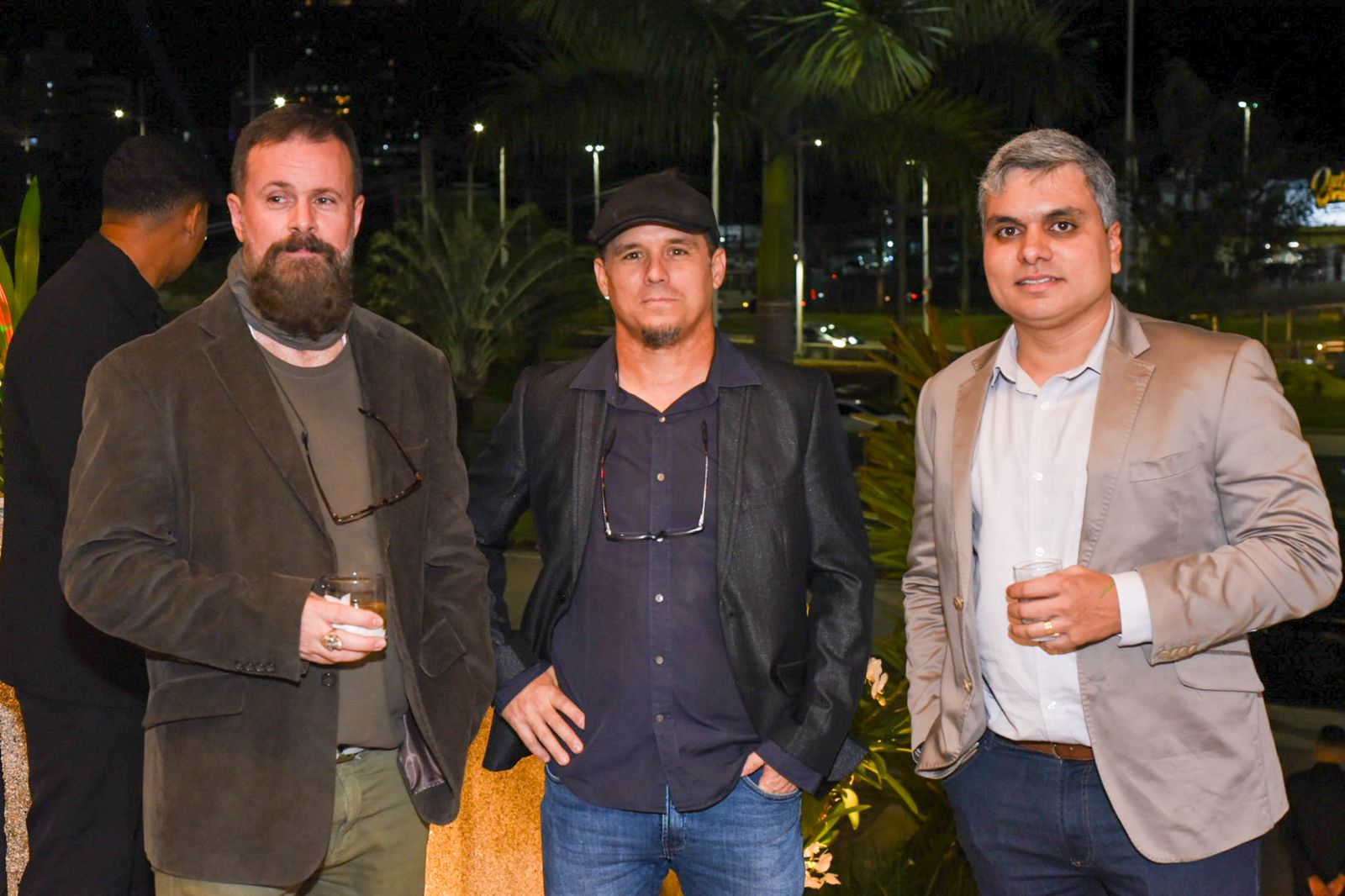Marcelo Pires, Yonny Calvo e Ricardo Pinto       