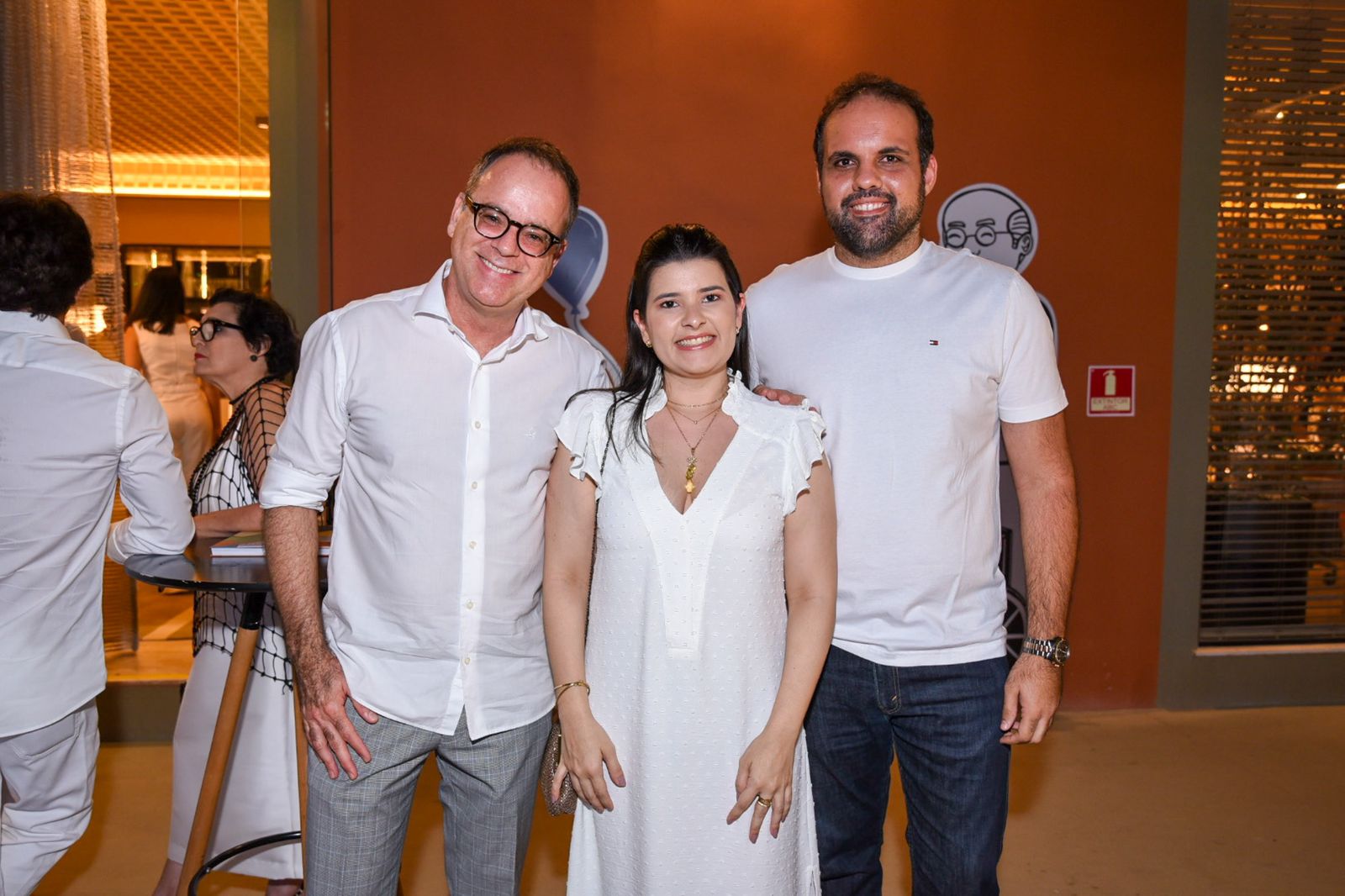 Mário Figueiredo, Mona Cardoso e Rodrigo Peixoto              