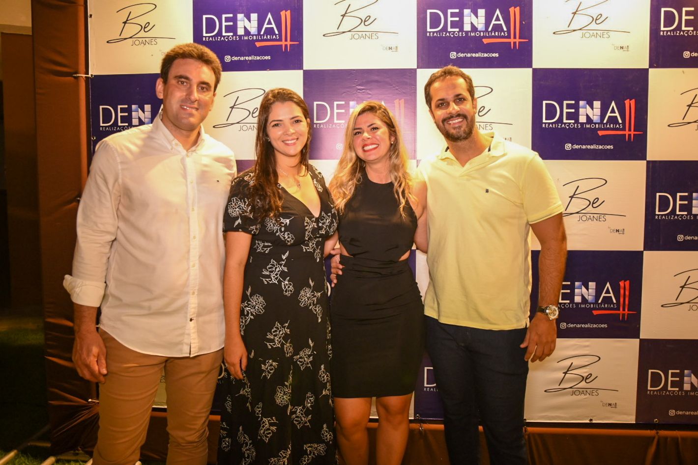 Francesco Nani, Alessandra Carvalho,  Bruna Andrade e Hélio Guedes                                     