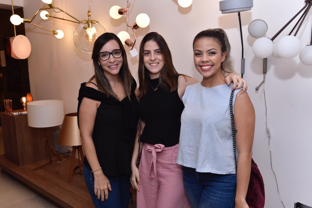 Paula Rosério, Leticia Bittencourt e Fernanda Miguel      