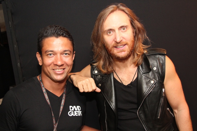 Luiz Mendes e David Guetta