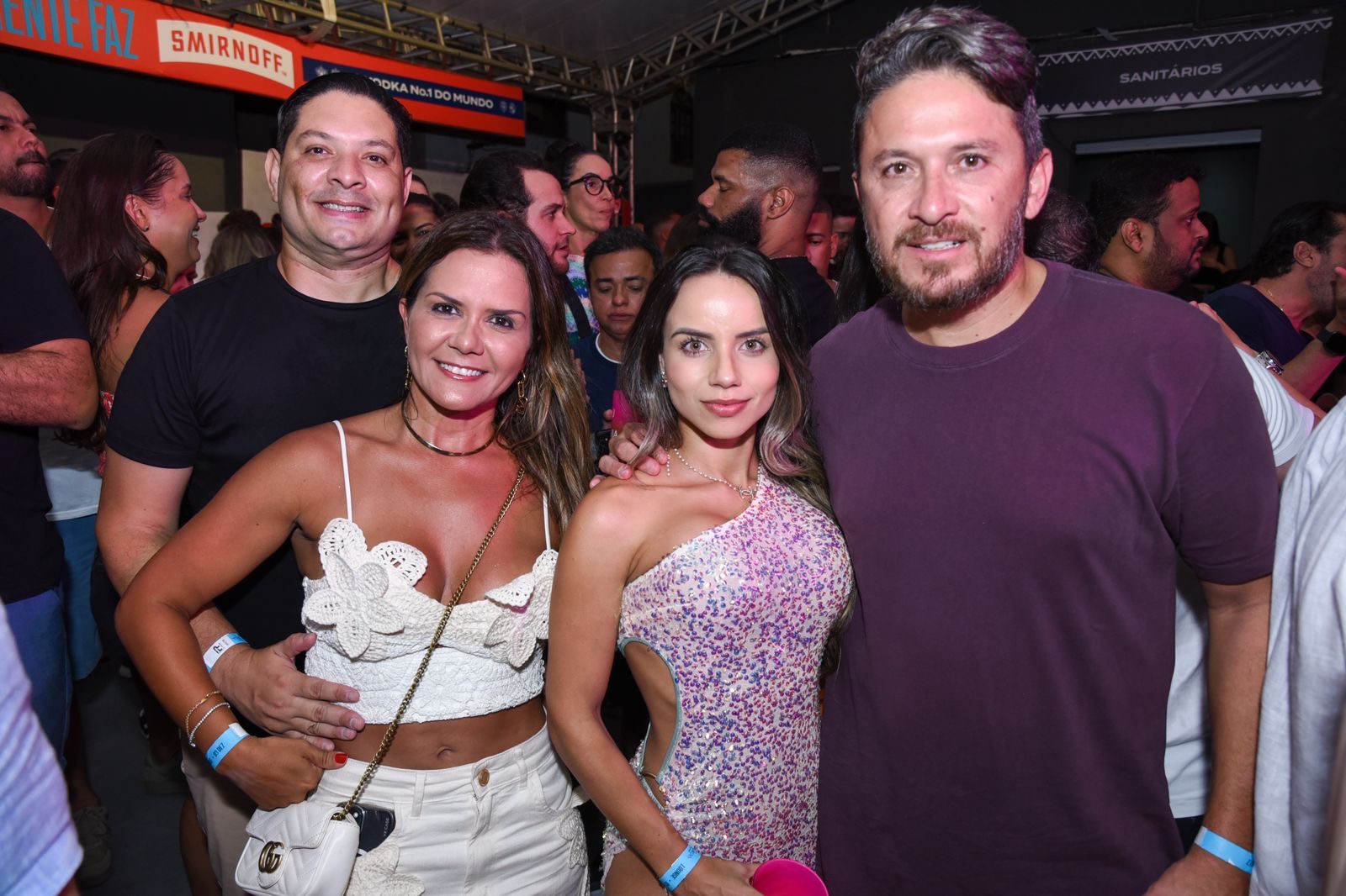 Thiago Feitosa, Julianna, Jovana Coutinho e Adam Poleto             