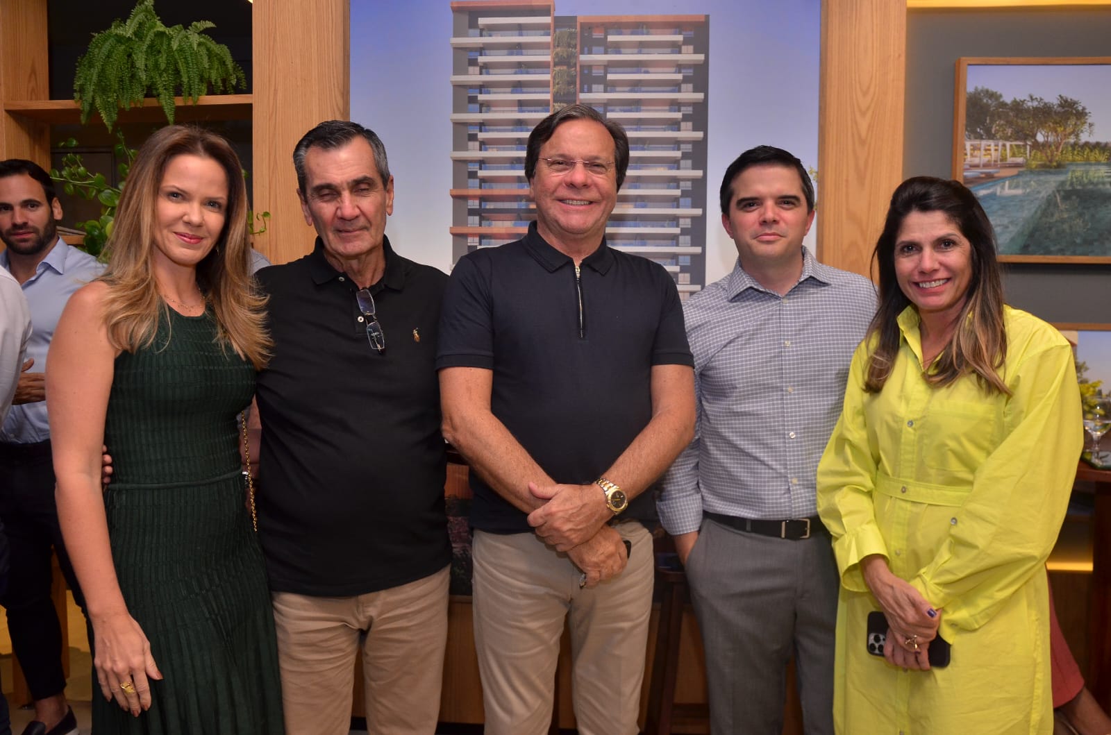 Renata Sarmento, Antônio Carlos Costa Andrade, Gustavo Brito, Ricardo Farias e Rosana Kauark           