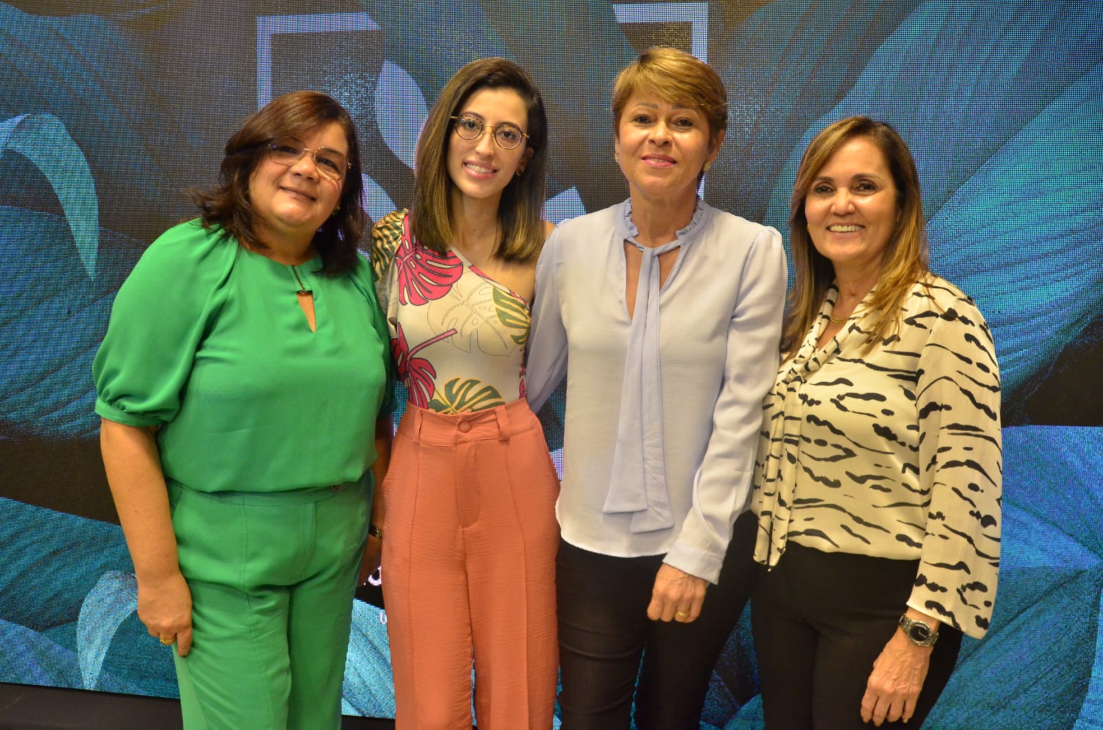 Admari Lima, Taiane Paixão, Zenilda Silva e Eugenia Rodrigues          