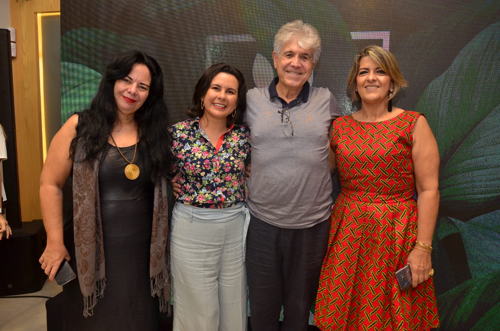 Samira Fahel, Elba Dantas, Silvio Agra e Maria Aparecida           