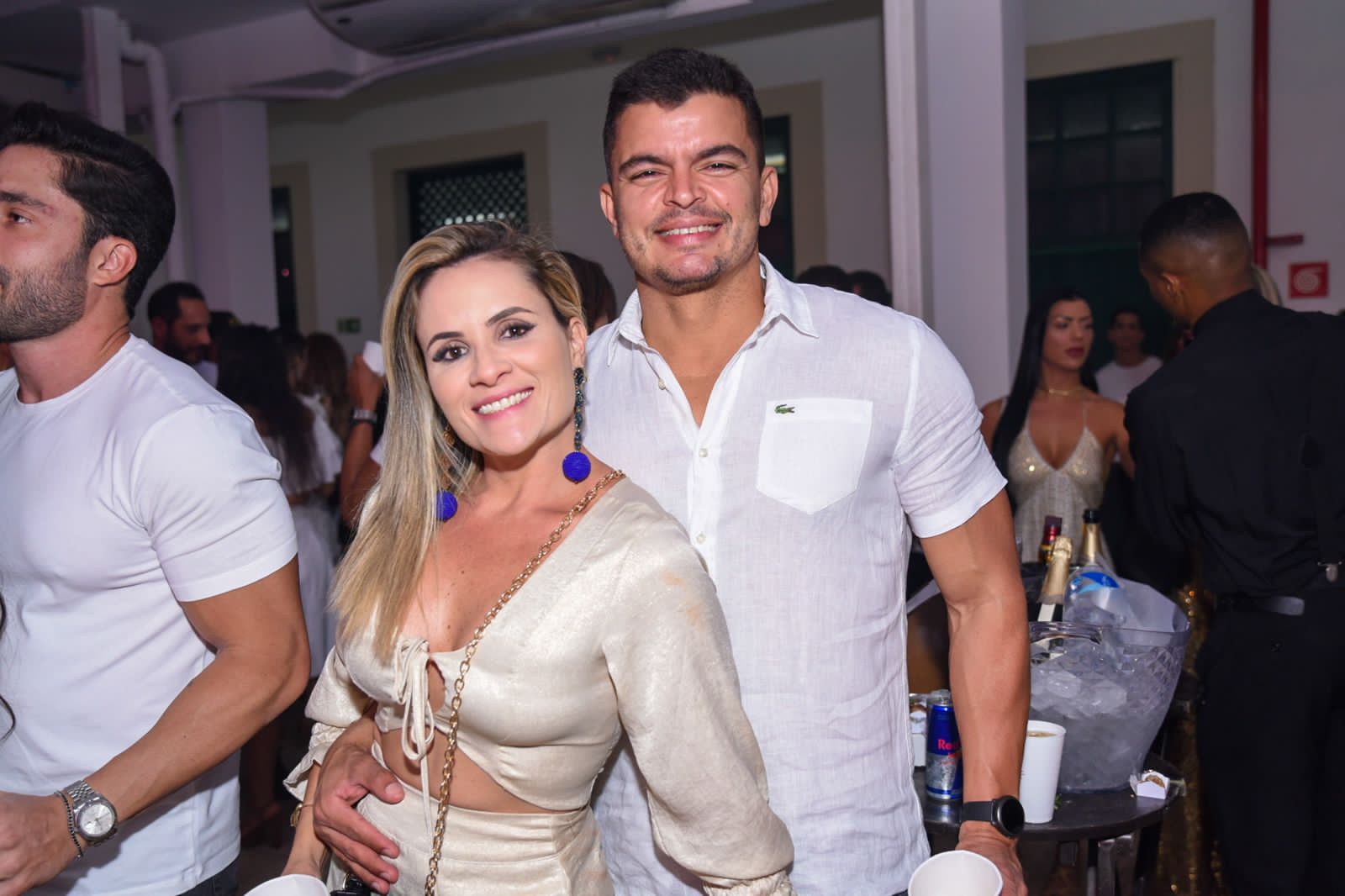 Carolina Andrade e Fábio Netto         