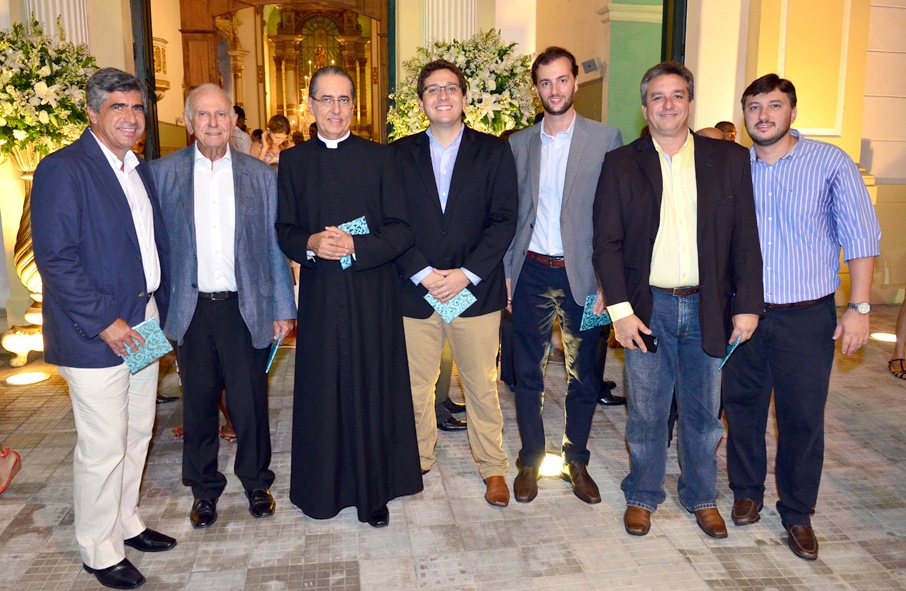 Wagner Lofare, Félix Mendonça,Padre Luis, Jorge Rucas, Ricardo Pierozzi, Heleno Fernandes  e Eduardo Barbedo