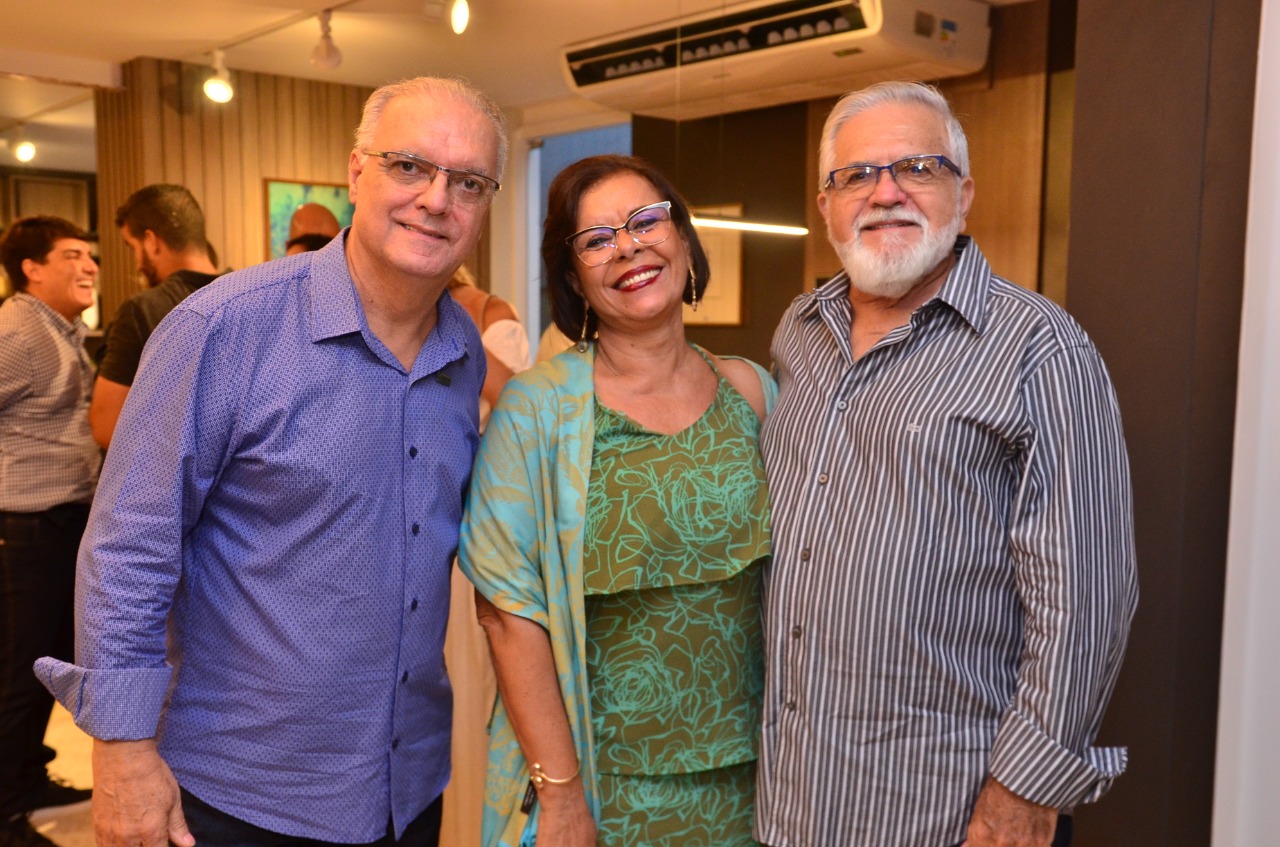 Jorge Amorim, José Bastos e Aida Bastos                