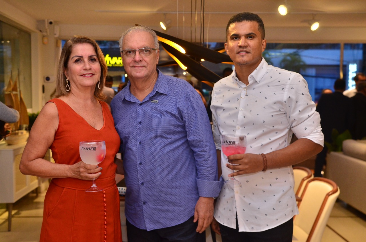 Selma Rezende, Jorge Amorim e Moisés Santana                   