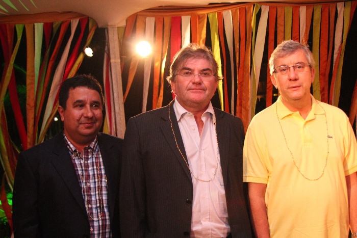 Jorge Cajazeira, Eugenio Spindler e Francisco Valerio