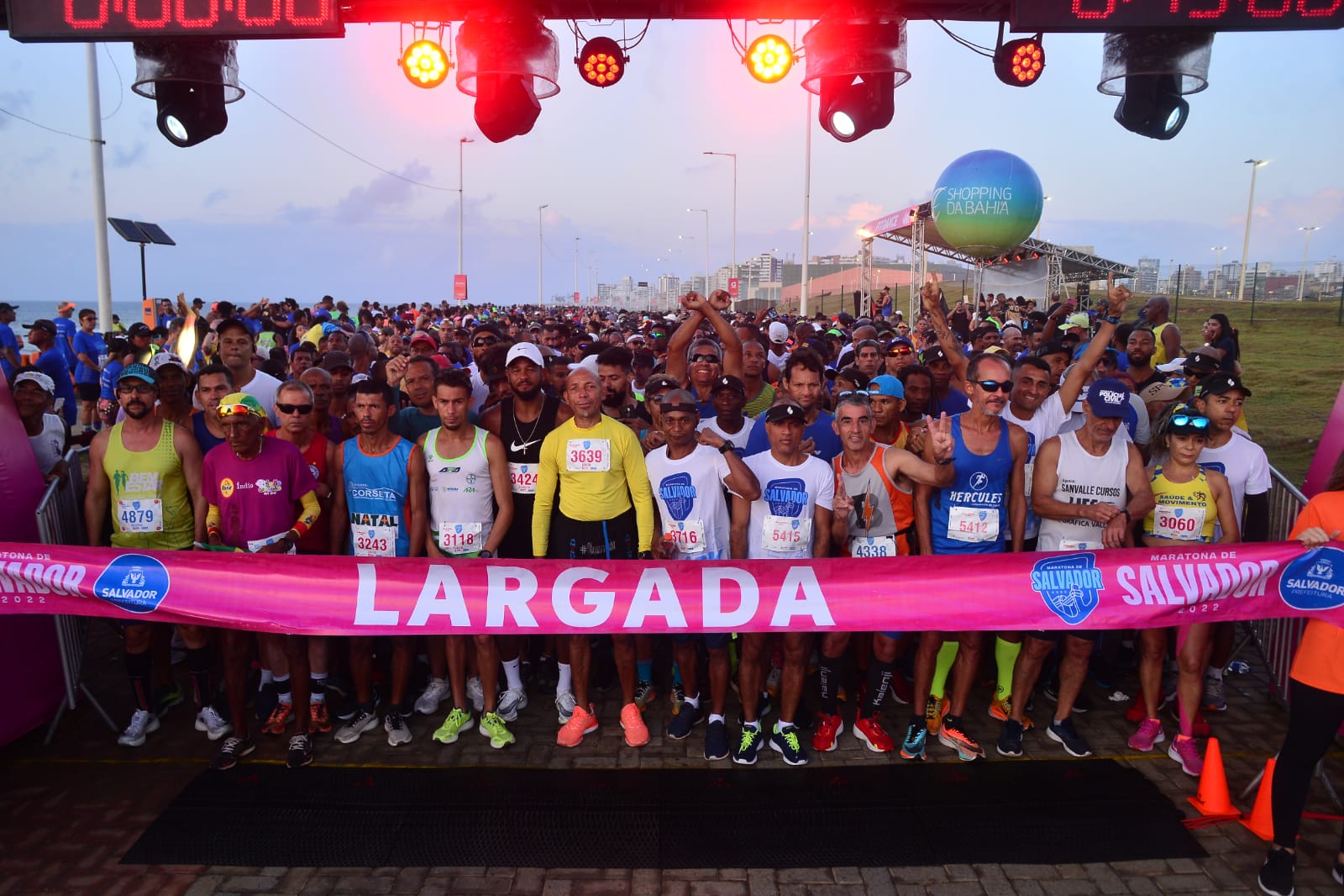 Largada Maratona Salvador 2022            