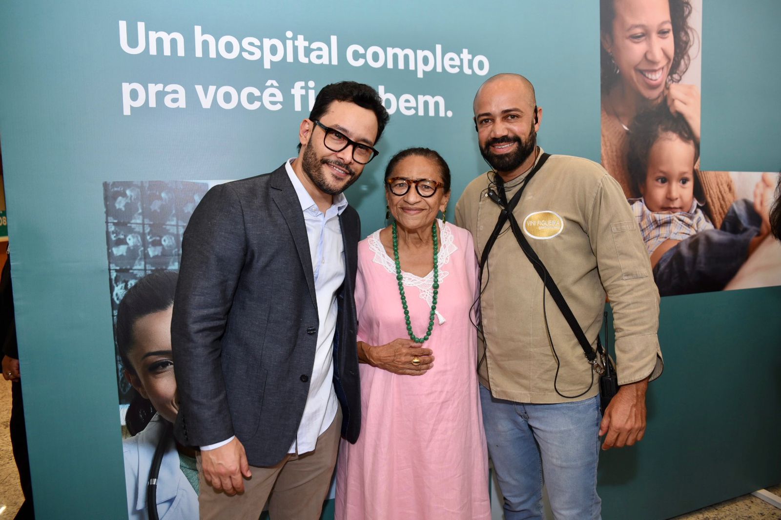 Danilo Brito, Licia Fabio e Vini Figueira                        
