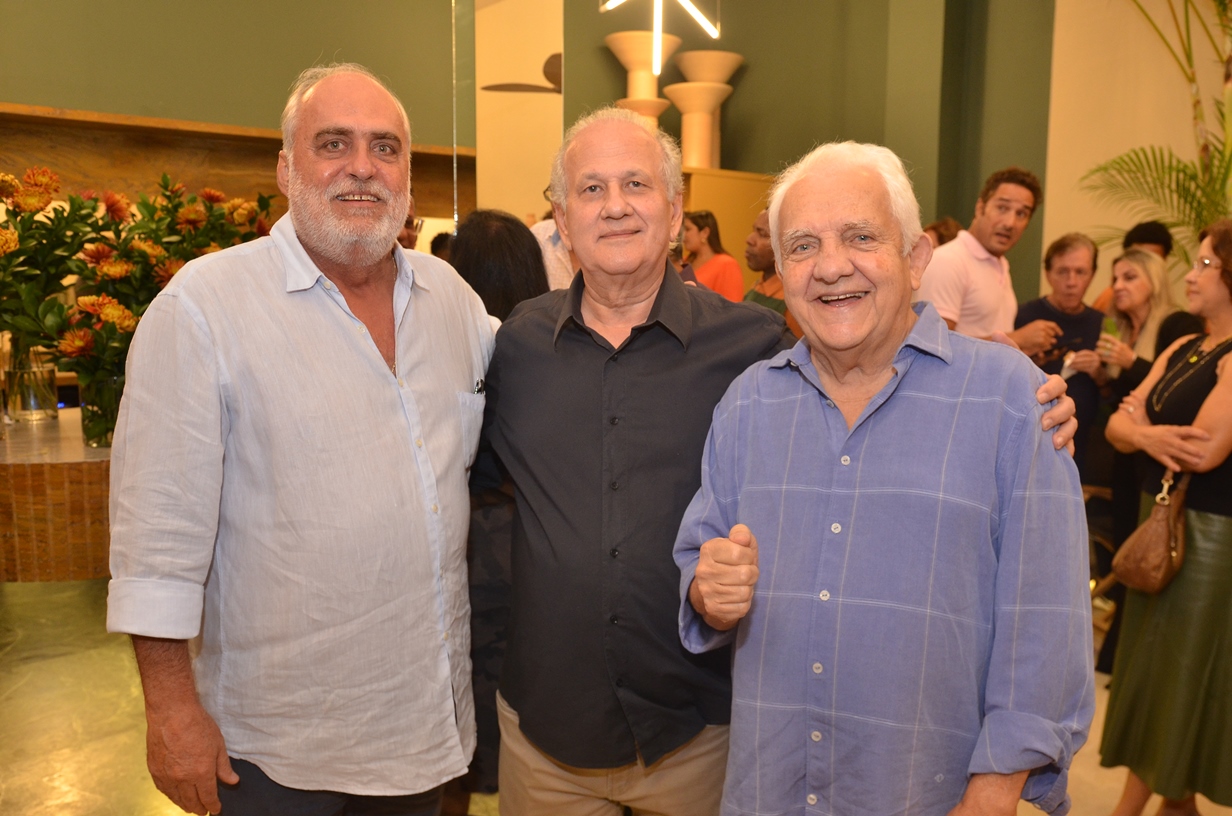 Márcio Duarte, Mendes Aragão e André Sá                           